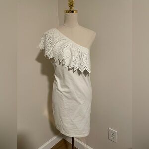 Mud pie one shoulder‎ dress L